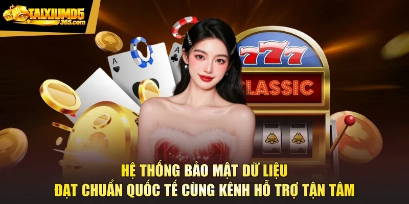 Hệ thống bảo mật dữ liệu đạt chuẩn quốc tế cùng kênh hỗ trợ tận tâm