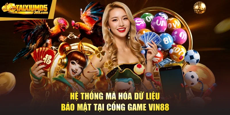 Hệ thống mã hóa dữ liệu bảo mật tại cổng game VIN88