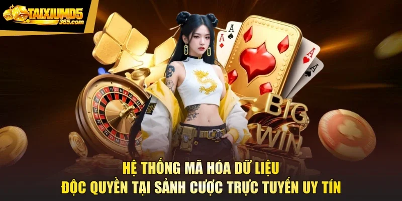 Hệ thống mã hóa dữ liệu độc quyền tại sảnh cược trực tuyến uy tín