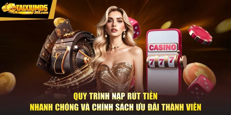 Quy trình nạp rút tiền nhanh chóng và chính sách ưu đãi thành viên