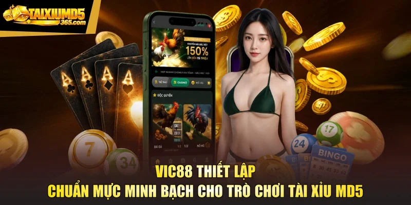 VIC88 Thiết Lập Chuẩn Mực Minh Bạch Cho Trò Chơi Tài Xỉu MD5